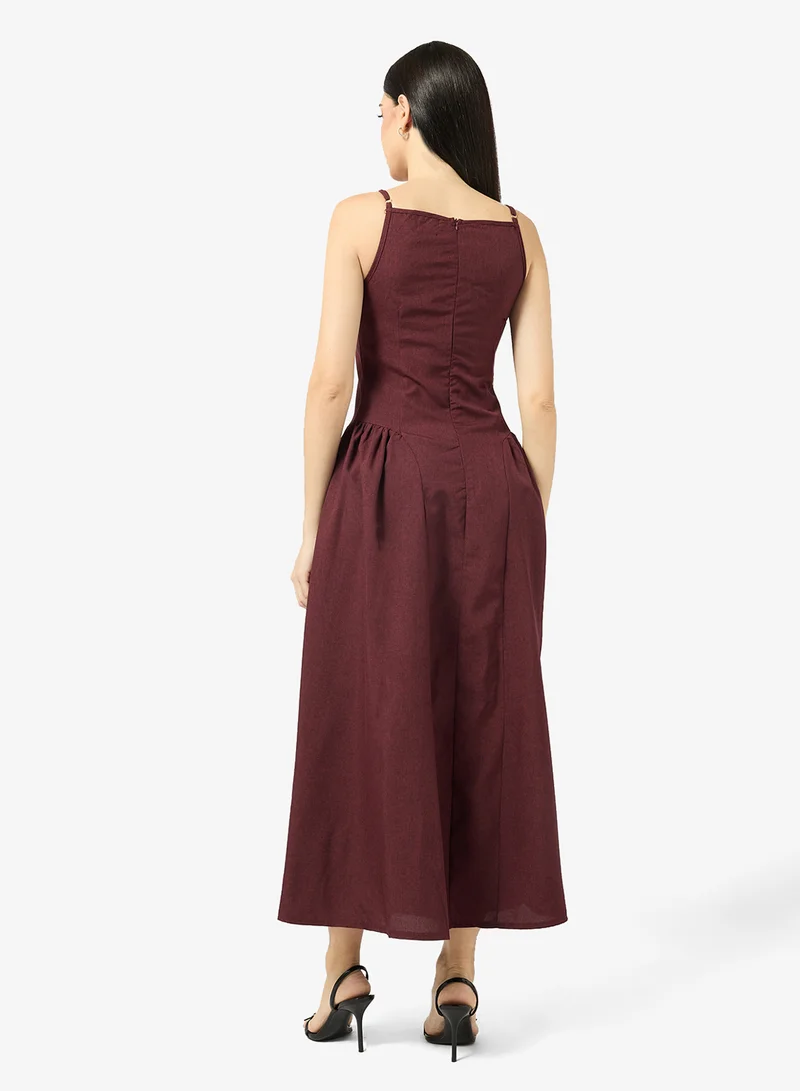 ايلا Sleeveless Dress With Princess Cut